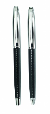 Logotrade promotional gift image of: Ball pen and roller set