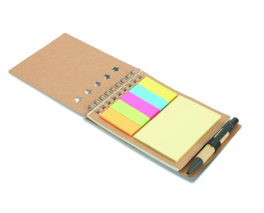 Logotrade corporate gift image of: Notepad with pen and memo pad