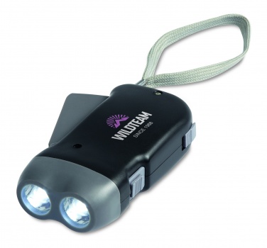 Logotrade advertising products photo of: 2 LED dynamo torch