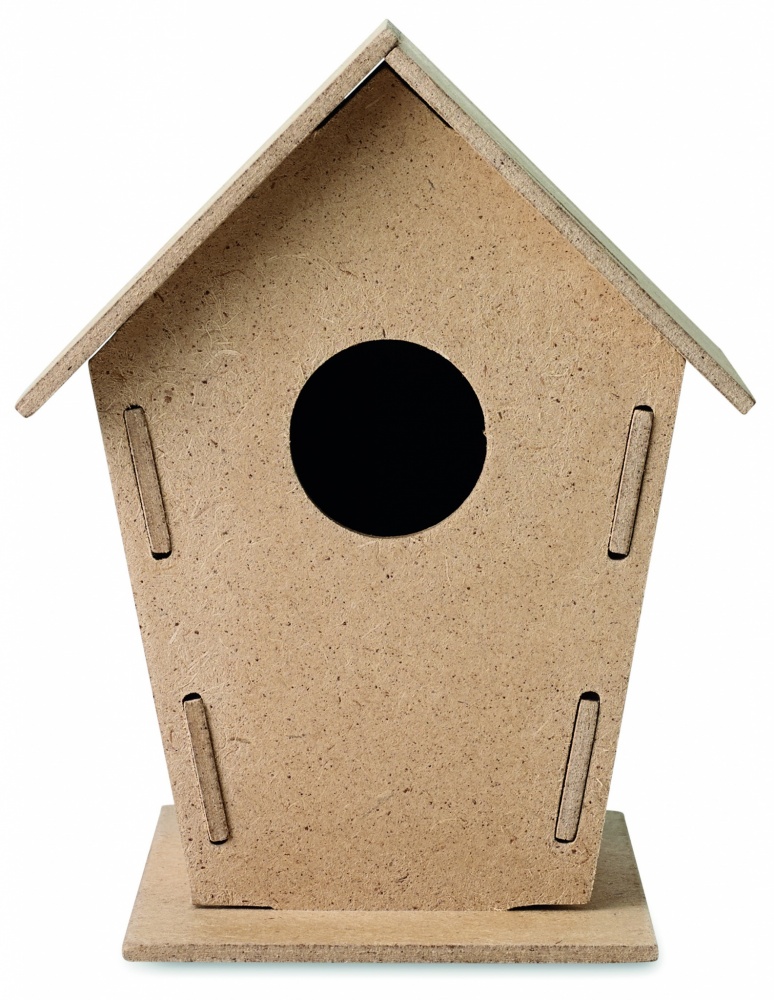 Logo trade promotional products picture of: Wooden bird house