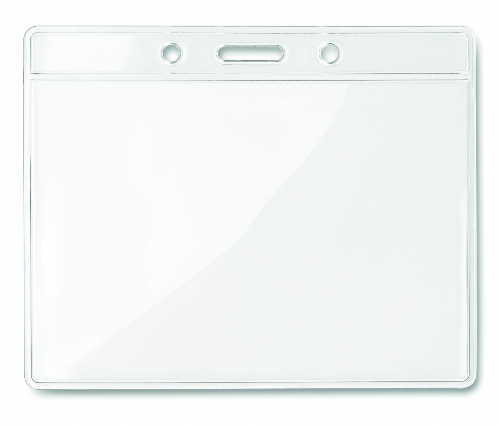 Logotrade advertising product picture of: Transparent badge 10cmx8cm