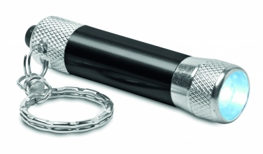 Logo trade promotional giveaways picture of: Aluminium torch with key ring