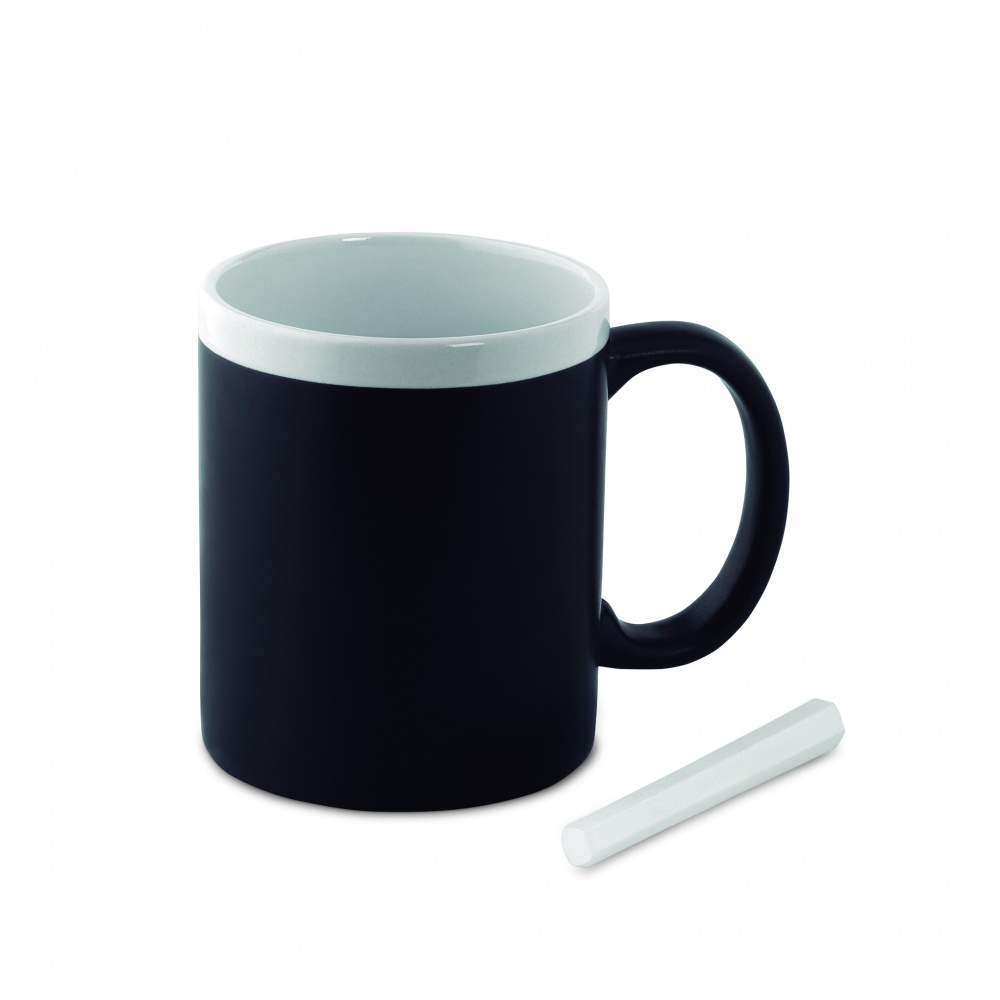 Logo trade promotional gifts image of: Chalk mug 300 ml