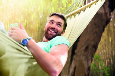 Logo trade promotional item photo of: Hammock polycotton