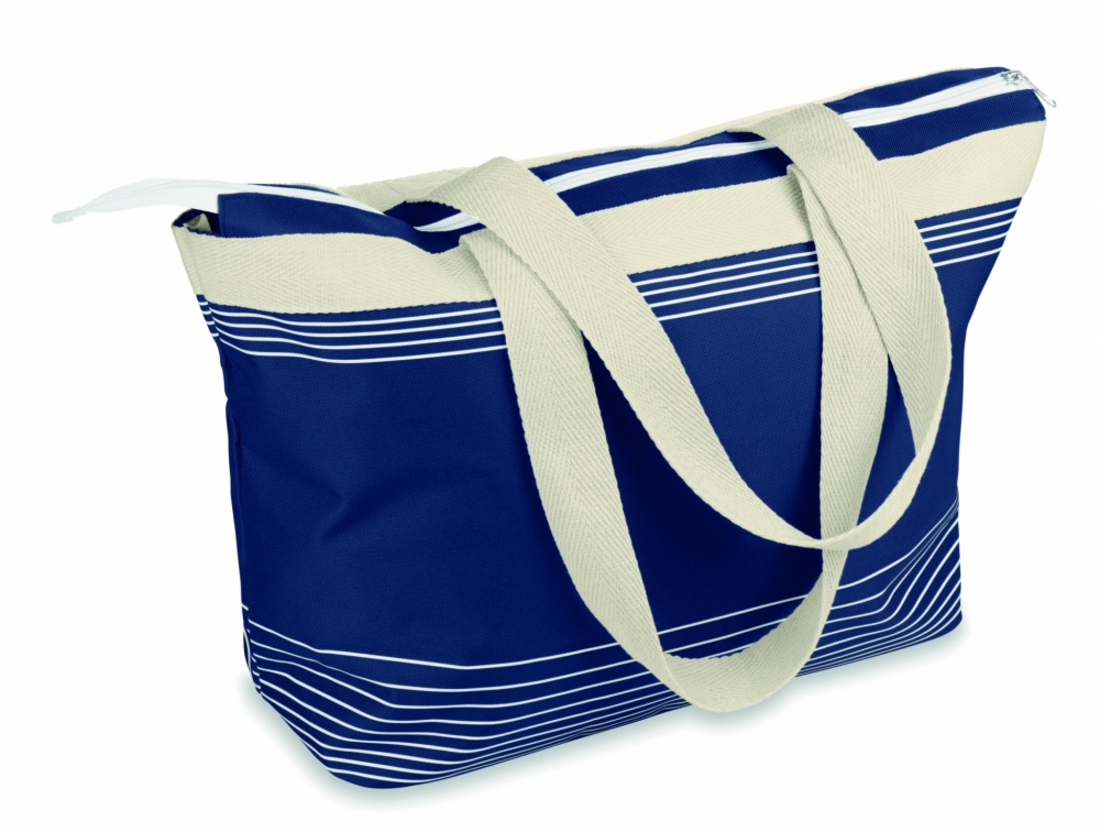 Logo trade promotional products image of: Beach bag combi 600D/canvas