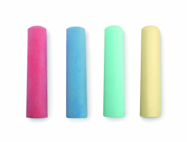 Logo trade promotional giveaways image of: 4 chalk sticks