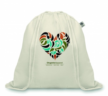 Logo trade promotional gifts picture of: 105gr/m² organic cotton bag