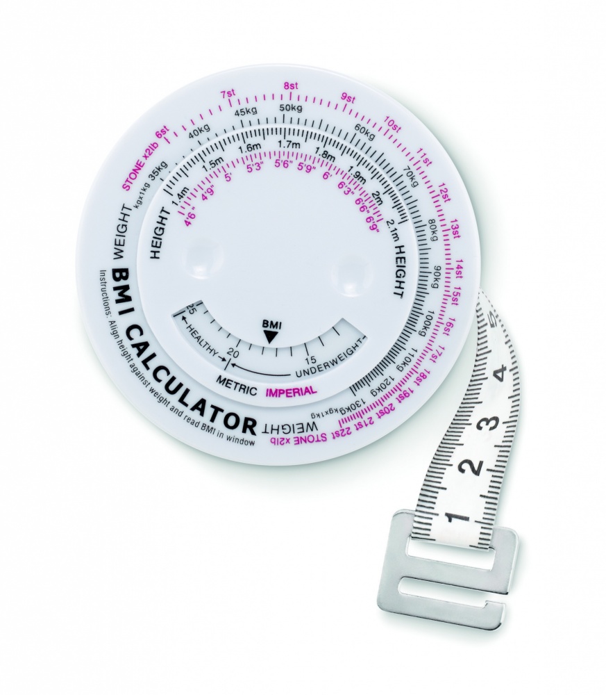 Logotrade promotional gifts photo of: BMI measuring tape