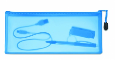 Logo trade business gifts image of: PVC pencil case