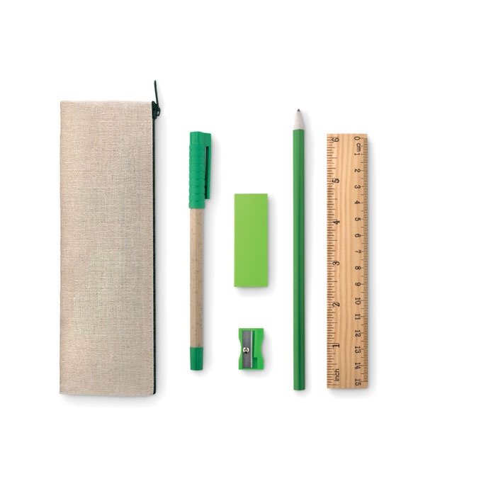 Logo trade promotional items image of: 6 piece stationary set