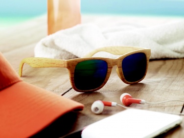 Logotrade corporate gifts photo of: Wooden look sunglasses MAARDU