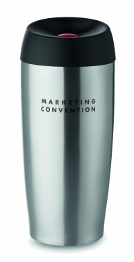 Logotrade promotional item picture of: Double wall travel cup 350 ml