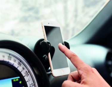 Logotrade promotional giveaway image of: Phone/car holder