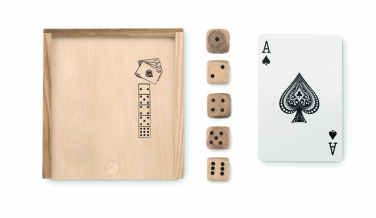 Logotrade promotional gift image of: Cards and dices in box