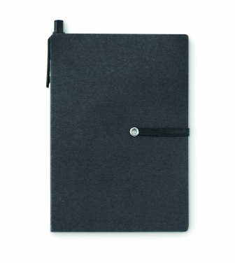 Logo trade corporate gift photo of: Notebook w/pen & memo pad