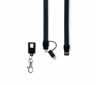 Logo trade promotional products image of: A4 folder with power bank