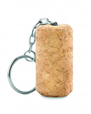 Logotrade corporate gift picture of: Wine cork key ring Sigulda