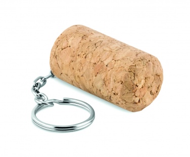 Logotrade advertising products photo of: Wine cork key ring Sigulda