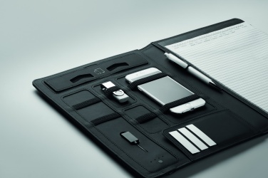 Logotrade advertising products photo of: A4 folder w/wireless charger5W