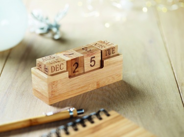 Logotrade advertising product image of: Bamboo calendar