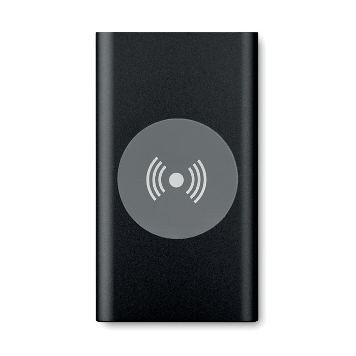 Logo trade promotional gifts picture of: Wireless Power bank 4000mAh