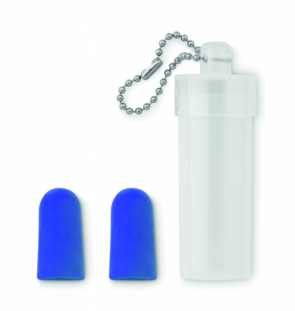 Logo trade promotional product photo of: Earplug set in plastic tube