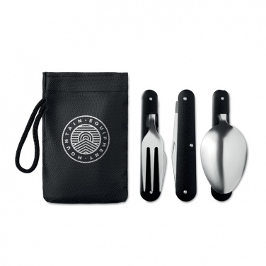 Logo trade promotional products picture of: 3-piece camping utensils set
