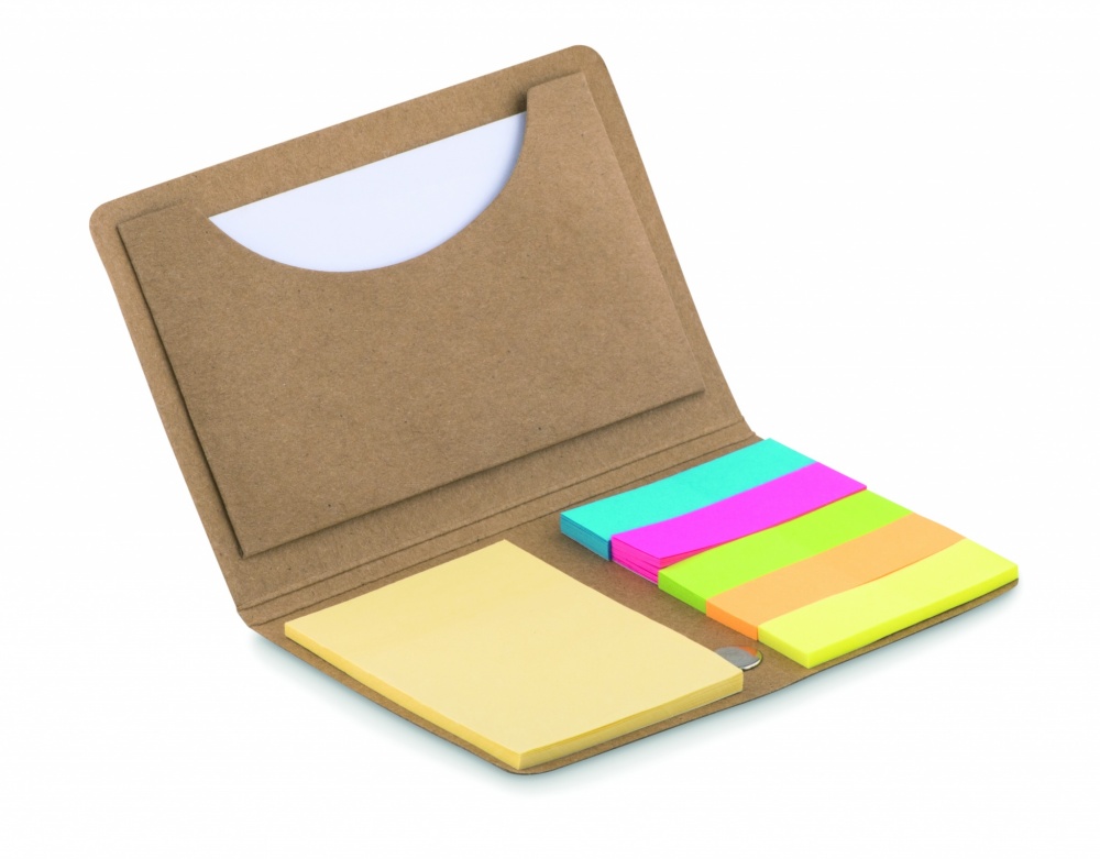 Logotrade promotional gift image of: Card holder with memo set
