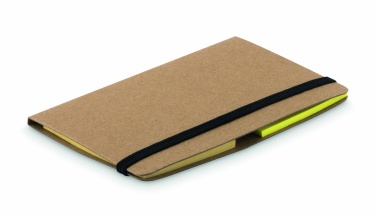 Logo trade promotional giveaways picture of: Card holder with memo set