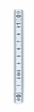 Logo trade promotional gift photo of: Folding ruler 1m