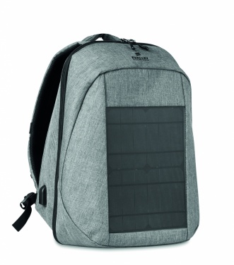 Logo trade promotional product photo of: Backpack solar