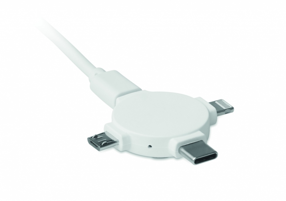 Logotrade corporate gift image of: 3 in 1 cable adapter