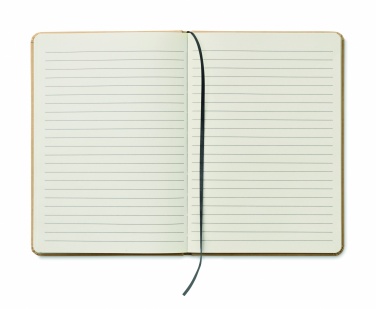 Logotrade promotional product picture of: A5 recycled notebook 80 lined