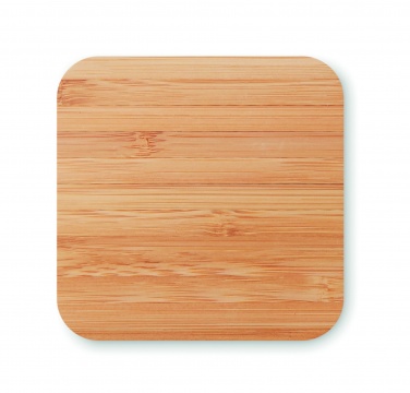 Logotrade promotional merchandise photo of: Bamboo wireless charge pad 5W