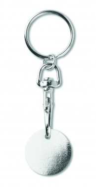 Logotrade promotional gifts photo of: Key ring token (€uro token)