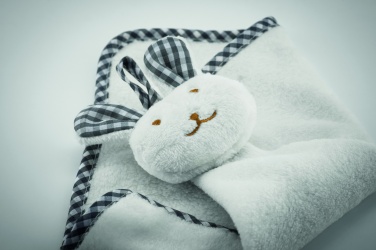 Logo trade business gift photo of: Plush rabbit design baby towel
