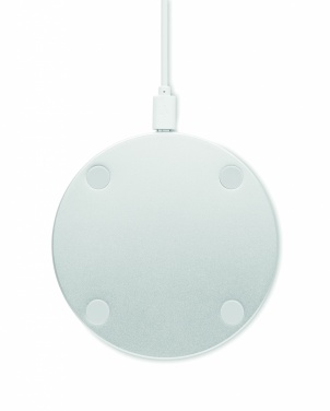 Logo trade corporate gifts picture of: Bamboo wireless charger 10W DESPAD