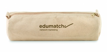 Logo trade business gift photo of: Cotton Pencil case  320 gr/m²