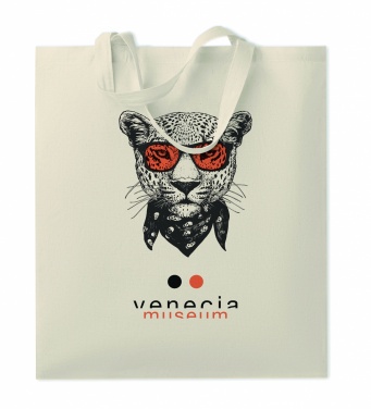 Logo trade promotional product photo of: 140gr/m² cotton shopping bag