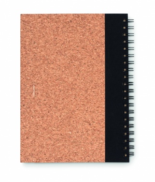 Logotrade promotional giveaways photo of: Cork notebook with pen