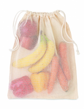 Logo trade business gifts image of: 140gr/m²cotton food bag