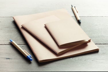 Logo trade promotional items image of: A6 recycled notebook 80 plain