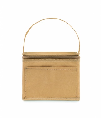 Logo trade corporate gifts picture of: 6 can woven paper cooler bag