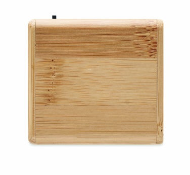 Logotrade promotional gift picture of: Bamboo wireless speaker