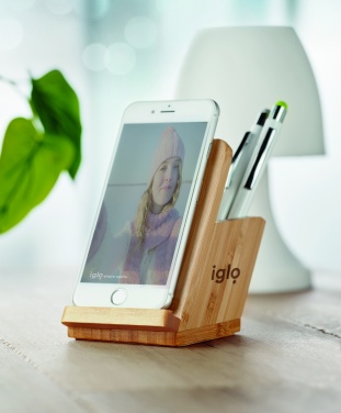 Logotrade promotional product image of: Wireless charger pen holder 5W BAICOI