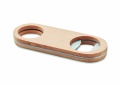 Oval Bamboo bottle opener VALBAMPER, Wood