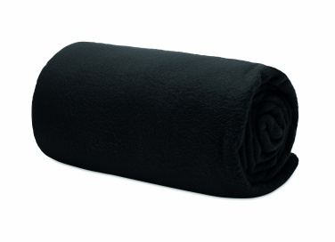 Logo trade corporate gifts picture of: RPET fleece travel blanket