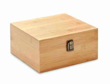 Logotrade business gifts photo of: Whisky set in bamboo box