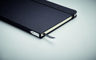 Logotrade promotional gift picture of: A5 RPET notebook 80 lined