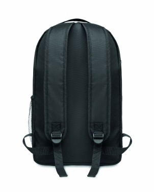 Logo trade corporate gifts image of: Backpack in RPET & COB light